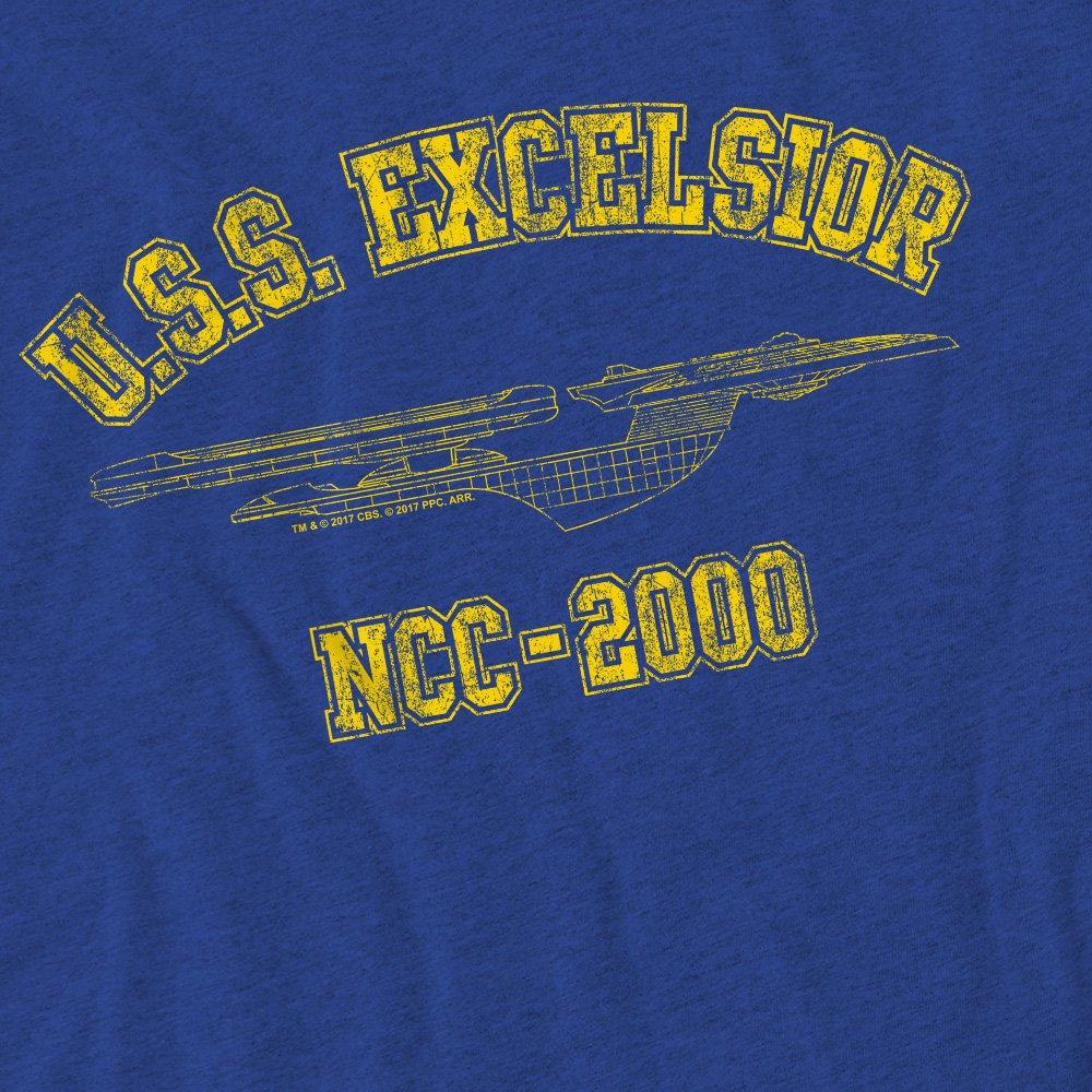 Royal - Star Trek - Star Trek Excelsior AthleticT Shirt Royal Blue - 2