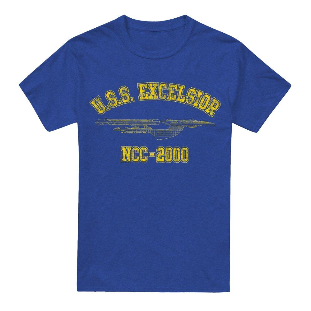 Royal - Star Trek - Star Trek Excelsior AthleticT Shirt Royal Blue - 4