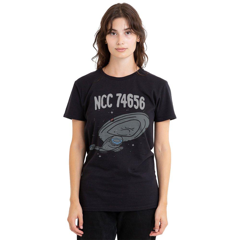 Black - Star Trek - Star Trek The Intrepid Class T-Shirt Black - 1