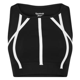 Reebok Studio Taped Tank Top Womens Gym Vest
