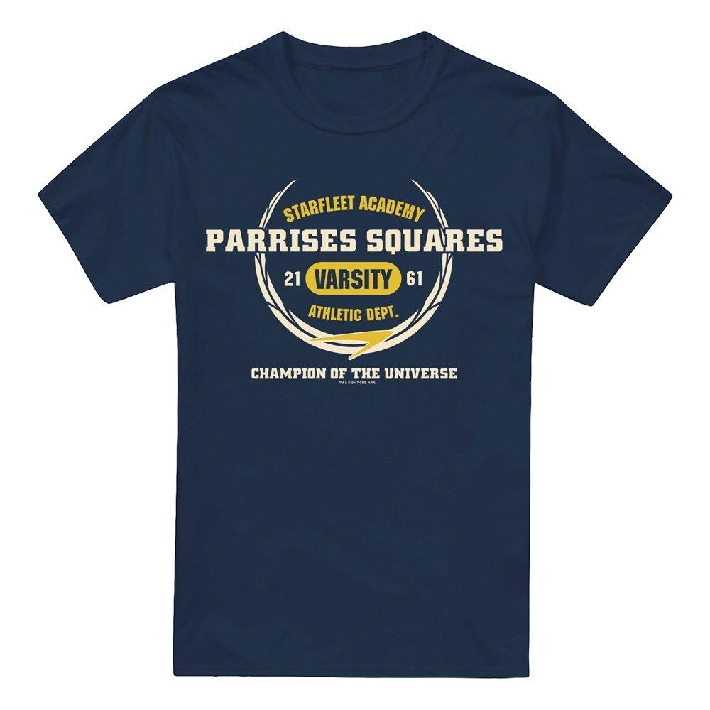 Navy - Star Trek - Star Trek Parrises Squares Unisex T Shirt Navy - 4