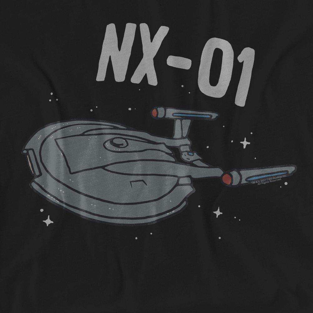 Black - Star Trek - Star Trek The Og Nx Class T-Shirt Black - 2