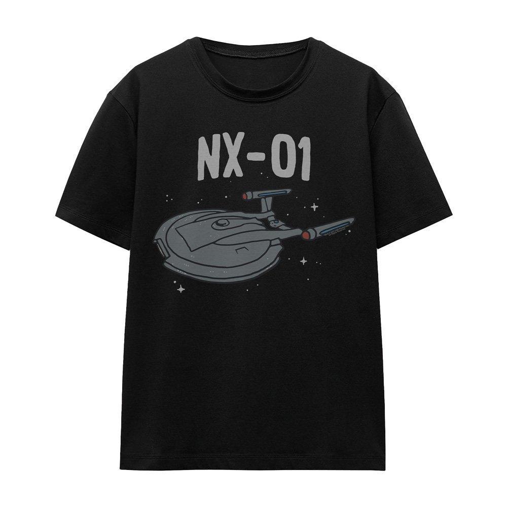 Black - Star Trek - Star Trek The Og Nx Class T-Shirt Black - 4
