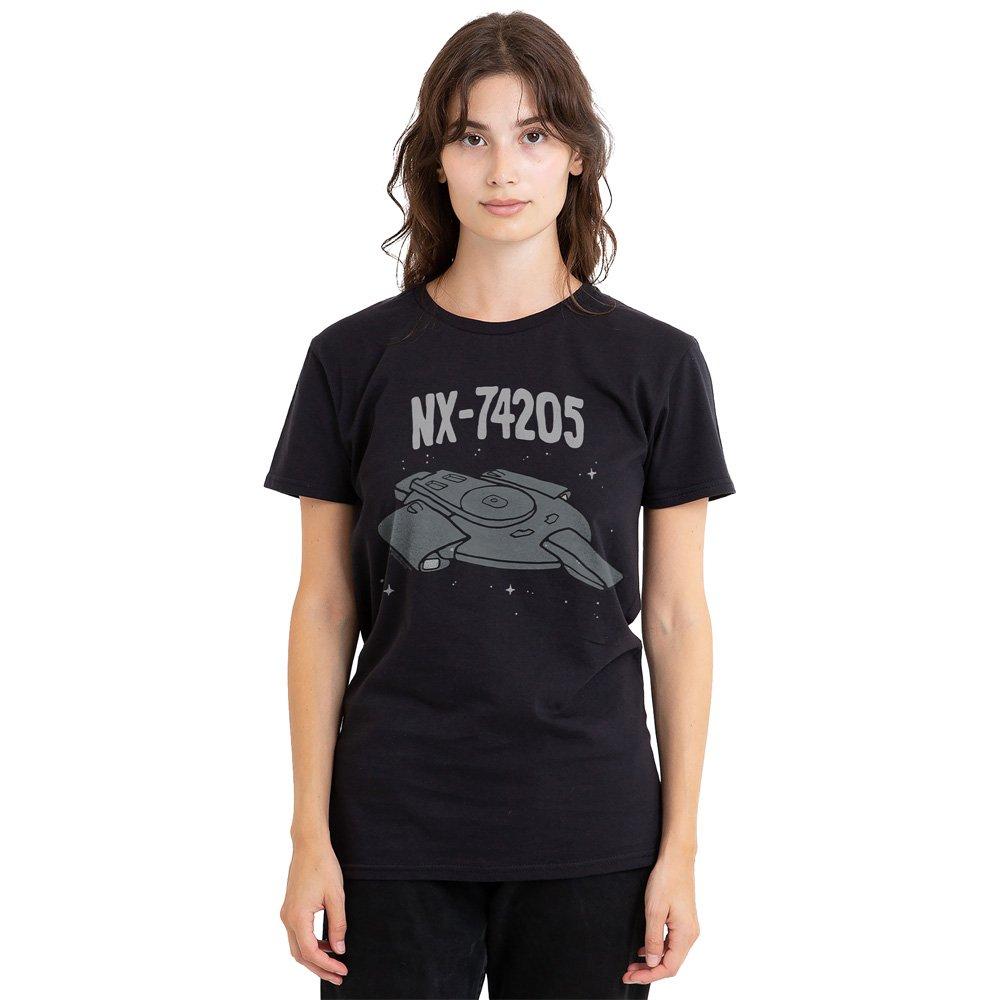 Black - Star Trek - Star Trek The Defiant T-Shirt Black - 1