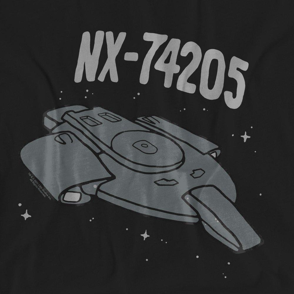 Black - Star Trek - Star Trek The Defiant T-Shirt Black - 2