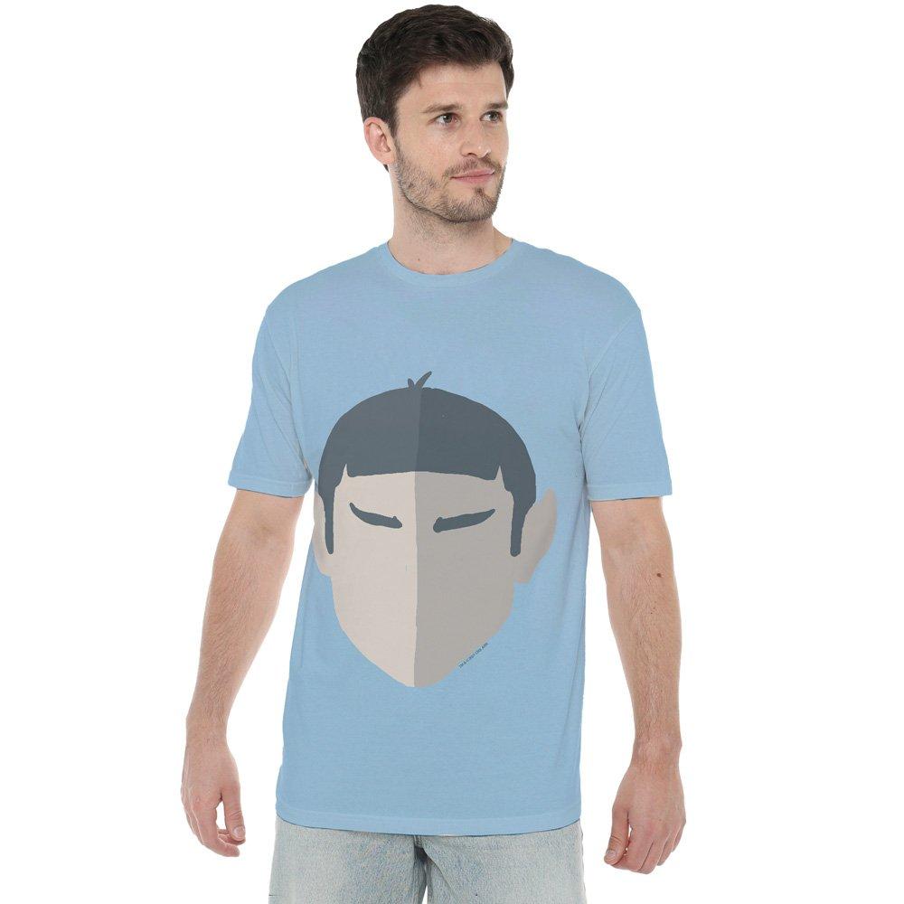 Light Blue - Star Trek - Star Trek The Vulcan Unisex Adult T Shirt Light B - 1
