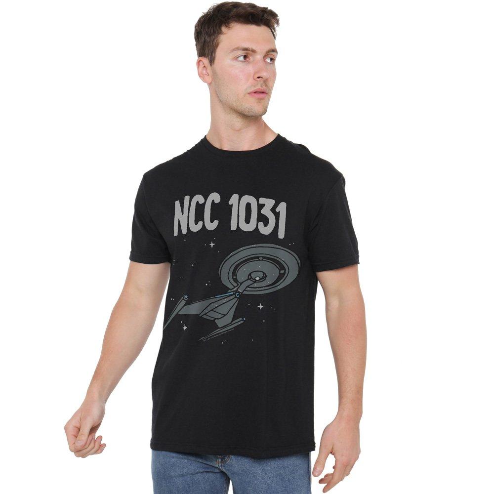 Black - Star Trek - Star Trek The Crossfield Class Unisex Adult T Shir - 1