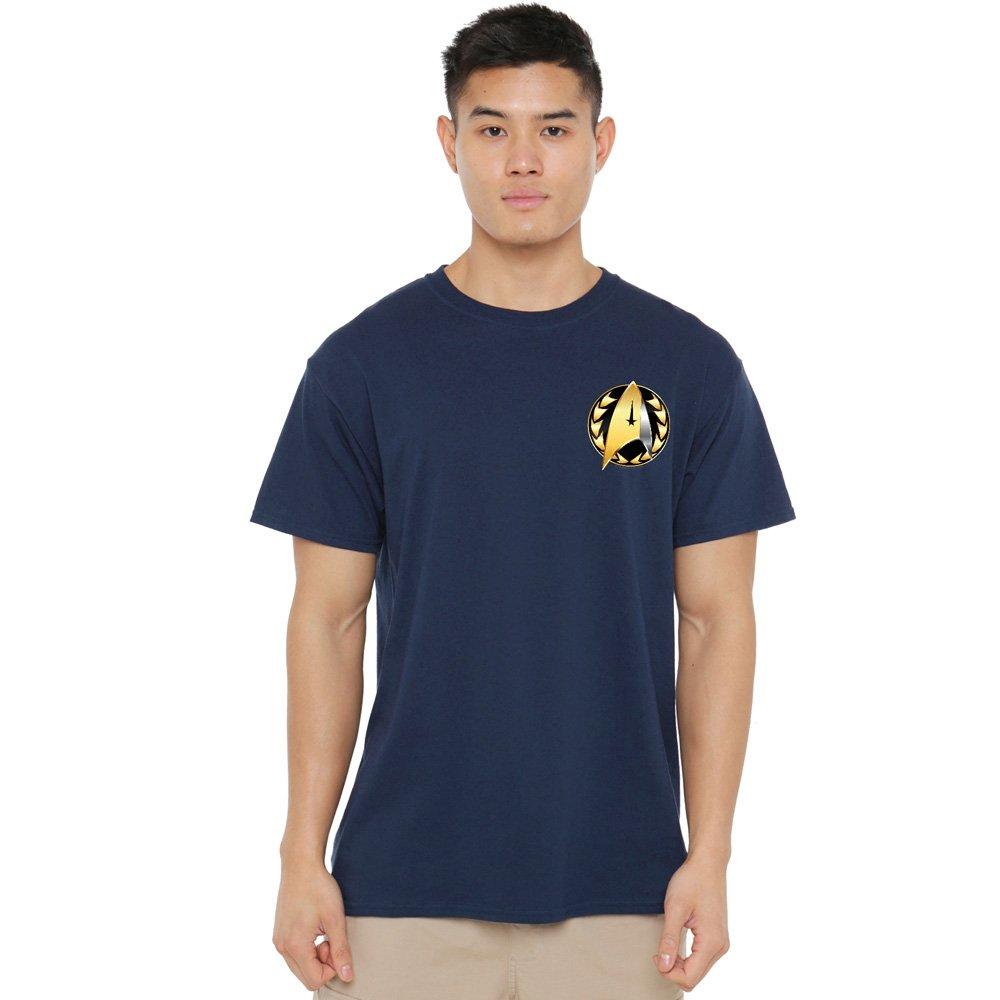 Navy - Star Trek - Star Trek Discovery Admiral Badge Unisex T Shirt - 1