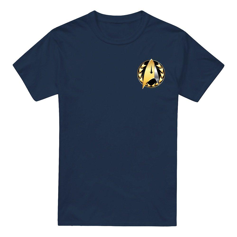 Navy - Star Trek - Star Trek Discovery Admiral Badge Unisex T Shirt - 4