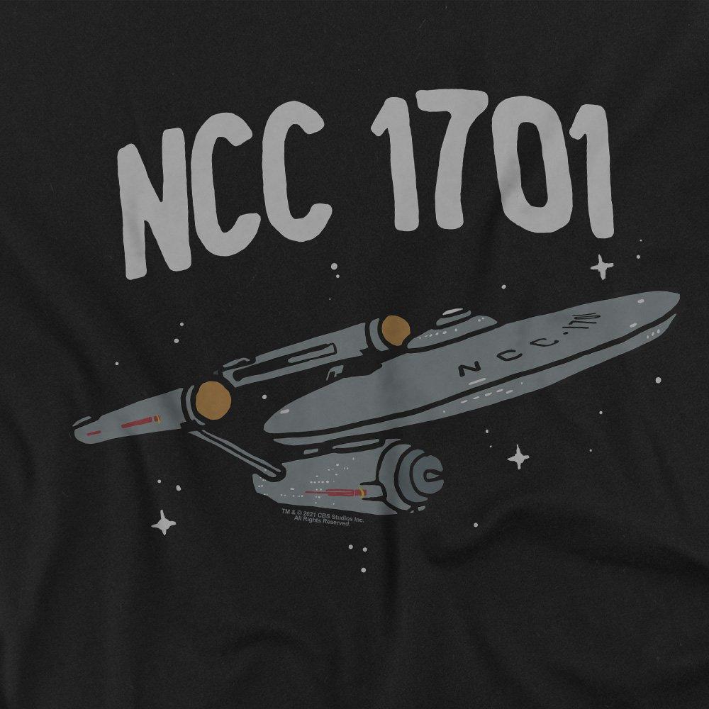 Black - Star Trek - Star Trek The First Enterprise T Shirt Black - 2