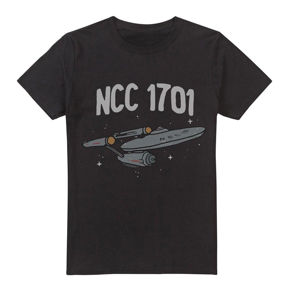 Black - Star Trek - Star Trek The First Enterprise T Shirt Black - 4