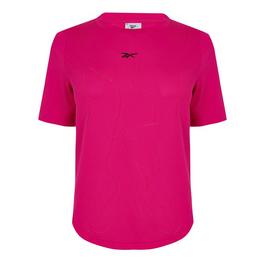 Reebok United By Fitness Perforated T-Shirt Womens Gym Top