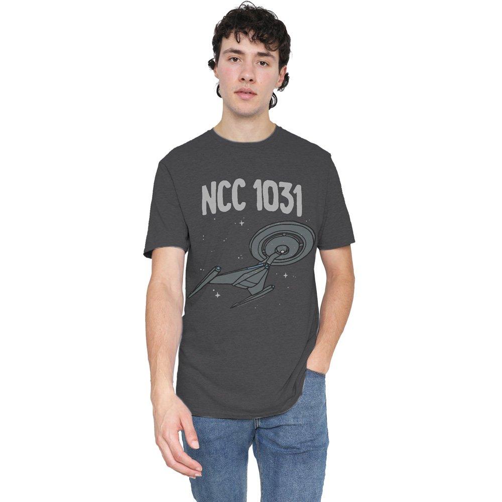 Charcoal - Star Trek - Star Trek The Crossfield Class-Uk Heather-Charcoal - 1