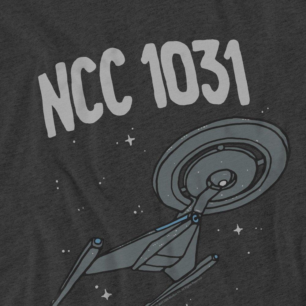 Charcoal - Star Trek - Star Trek The Crossfield Class-Uk Heather-Charcoal - 2
