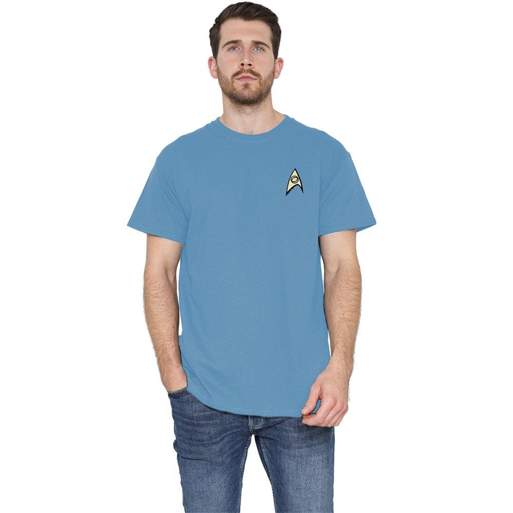 Blue - Star Trek - Star Trek Science Uniform T Shirt Carolina Blue - 1