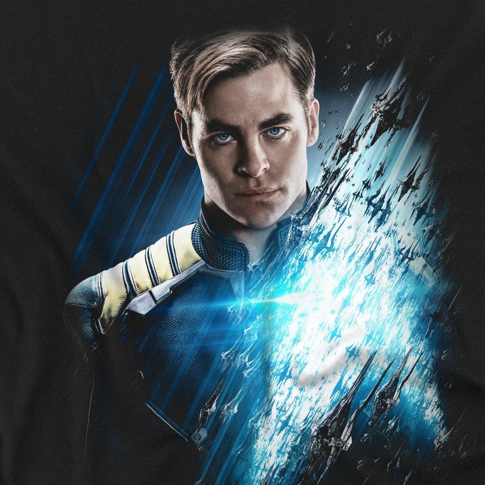Black - Star Trek - Star Trek Beyond Kirk Poster T Shirt Black - 2