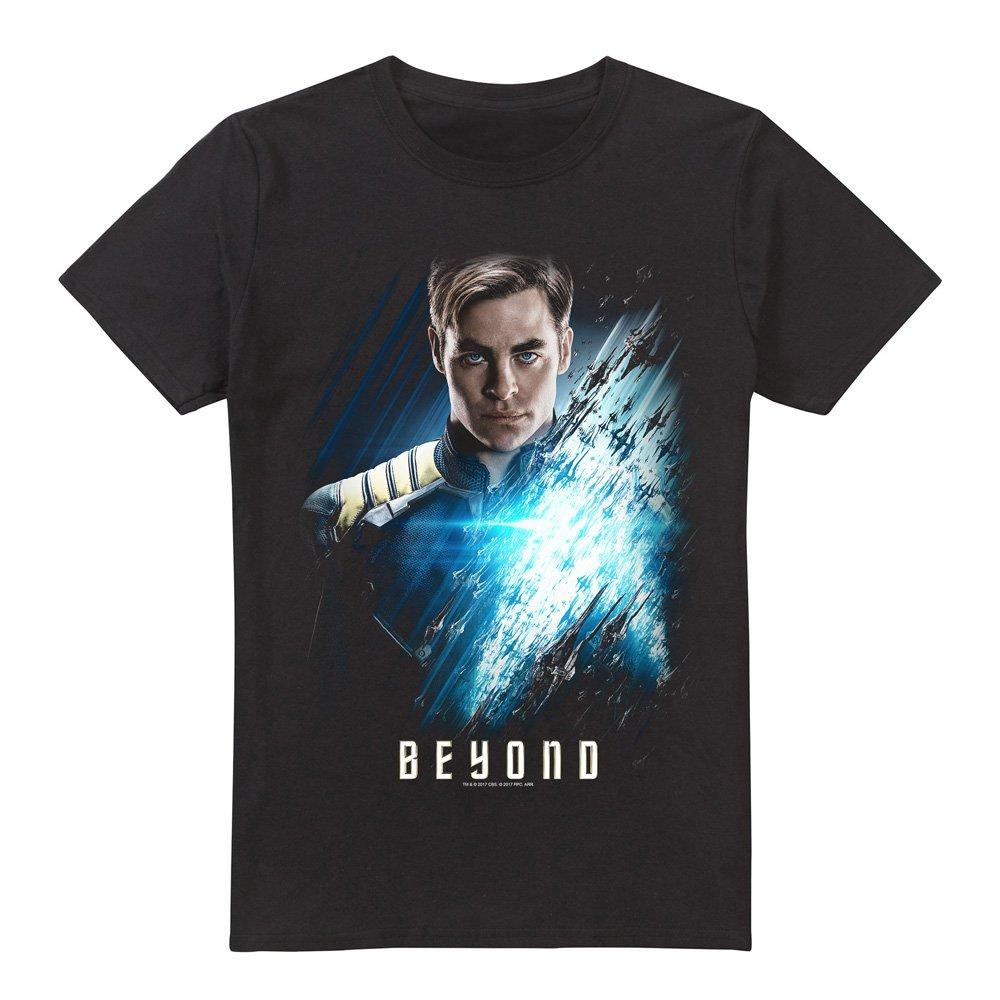 Black - Star Trek - Star Trek Beyond Kirk Poster T Shirt Black - 4