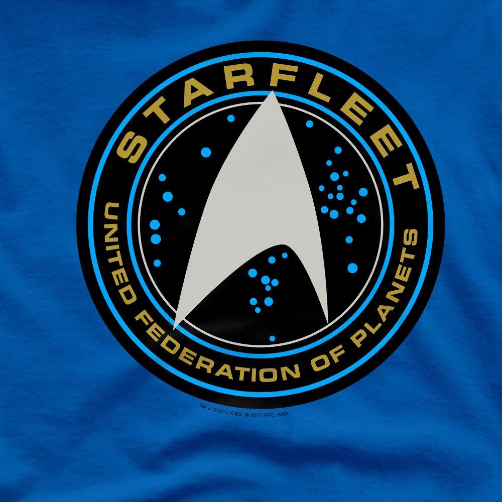 Royal - Star Trek - Star Trek Beyond Starfleet Patch T Shirt Royal - 2