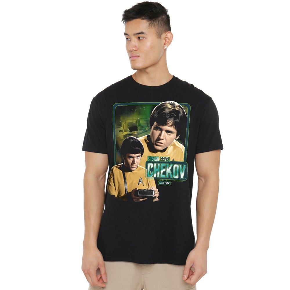 Black - Star Trek - Star Trek Ensign Chekov T Shirt Black - 1