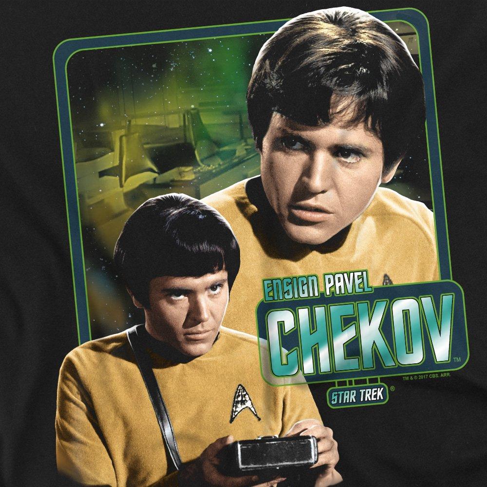 Black - Star Trek - Star Trek Ensign Chekov T Shirt Black - 2