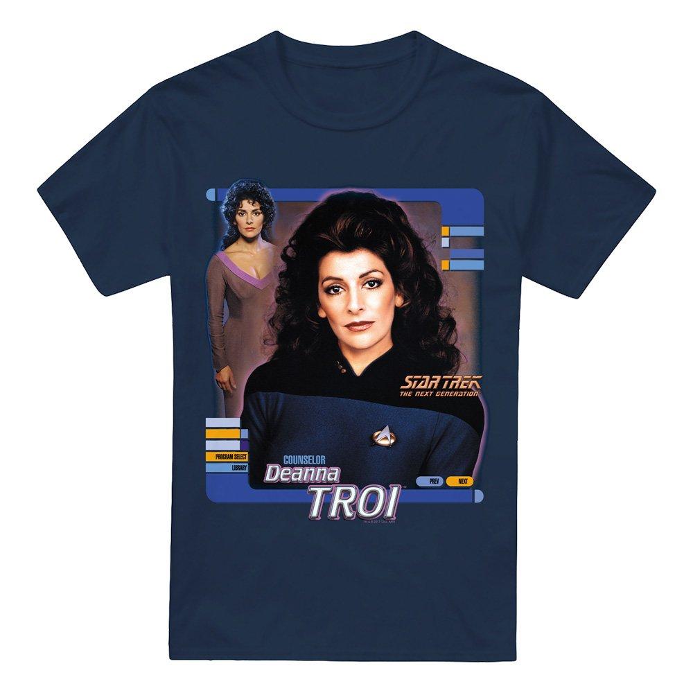 Navy - Star Trek - Star Trek Deanna Troi T Shirt Navy - 4