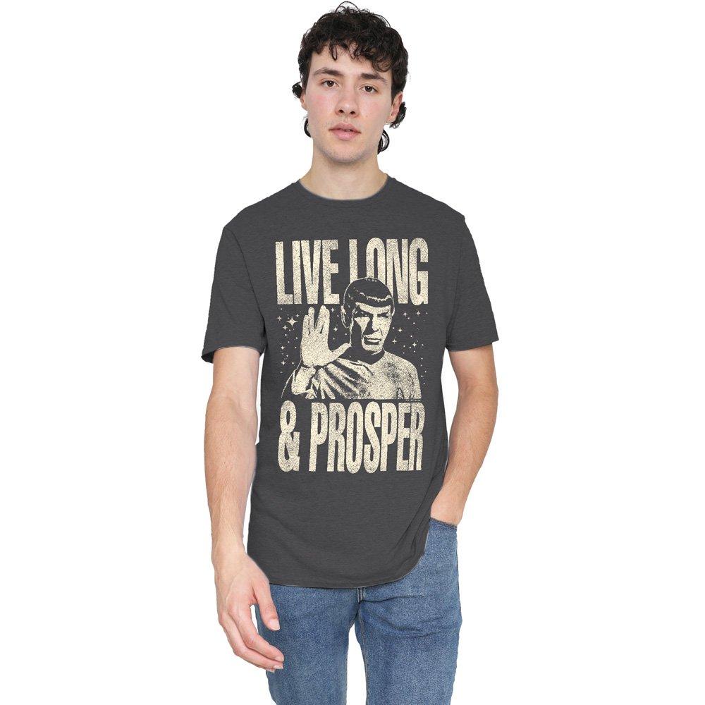 Charcoal - Star Trek - Star Trek Prosper T-Shirt-Charcoal - 1
