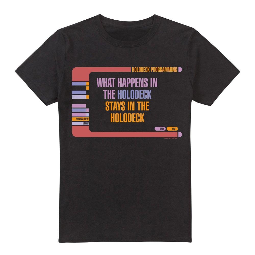 Black - Star Trek - Star Trek Holodeck Secrets T Shirt Black - 4