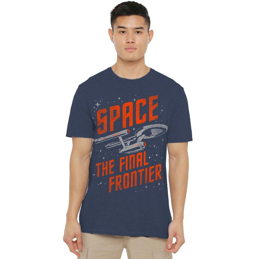 Navy - Star Trek - Star Trek Space Travel T-Shirt Navy - 1