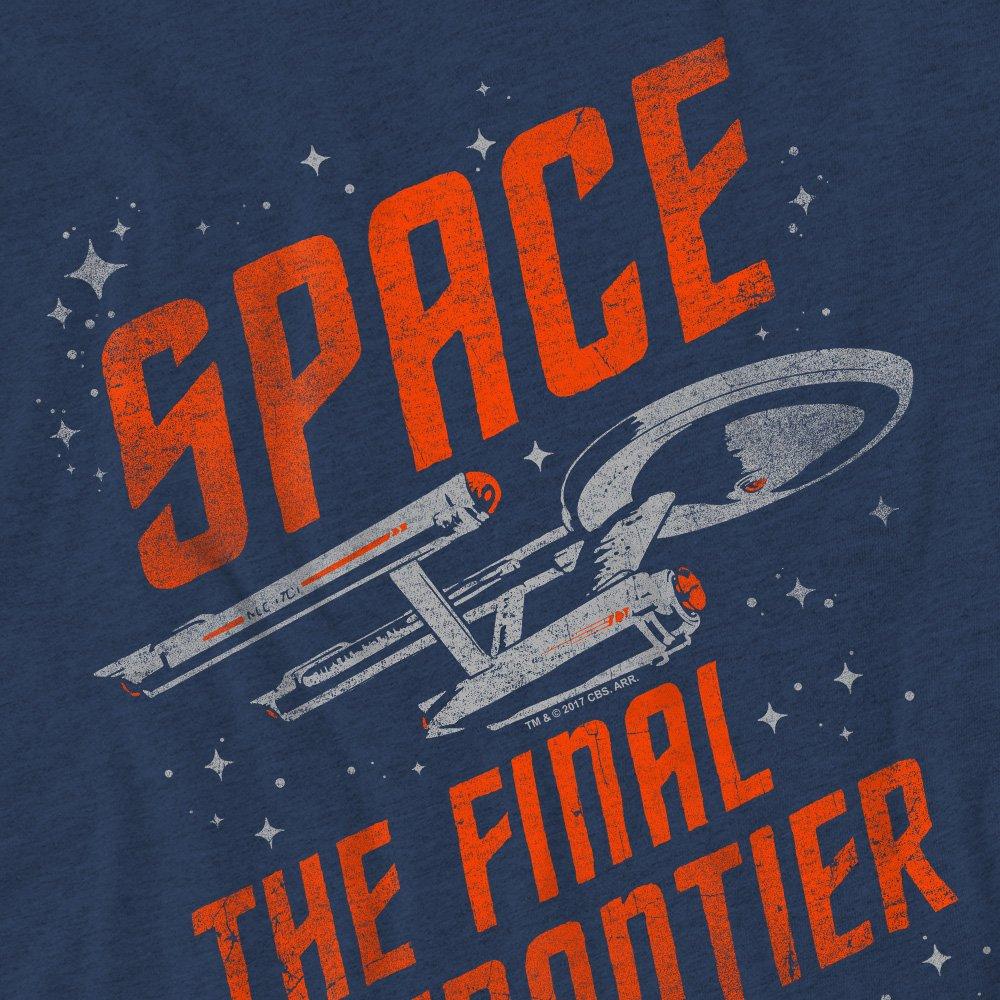 Navy - Star Trek - Star Trek Space Travel T-Shirt Navy - 2