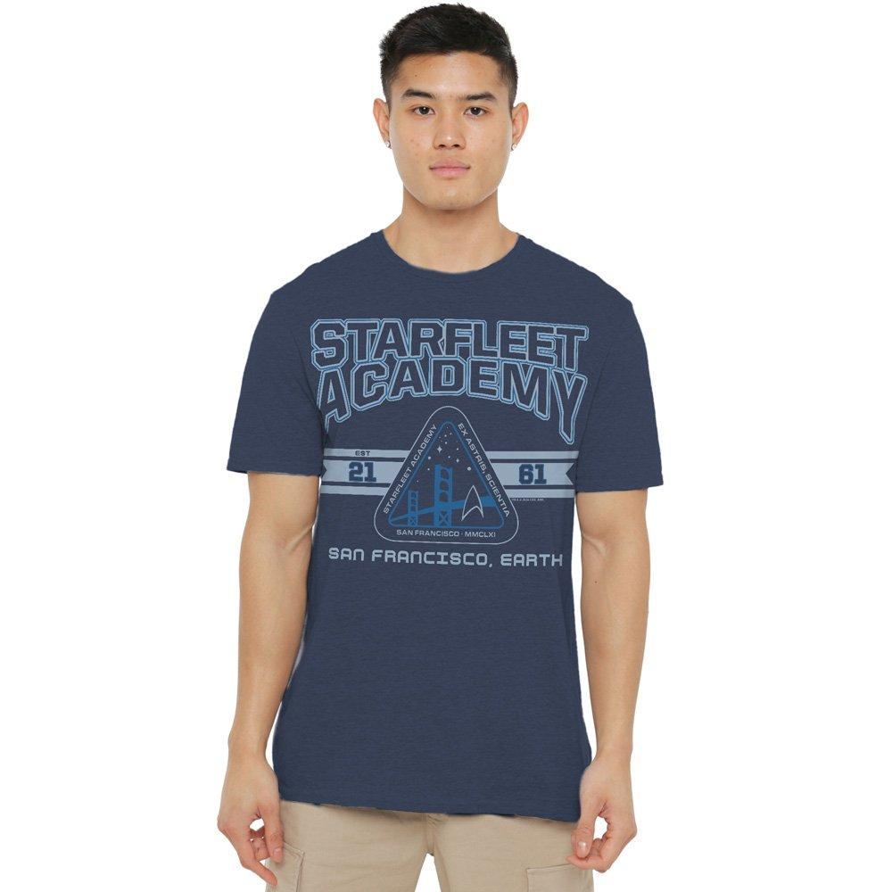Navy - Star Trek - Star Trek Starfleet Academy Earth T-Shirt Navy - 1