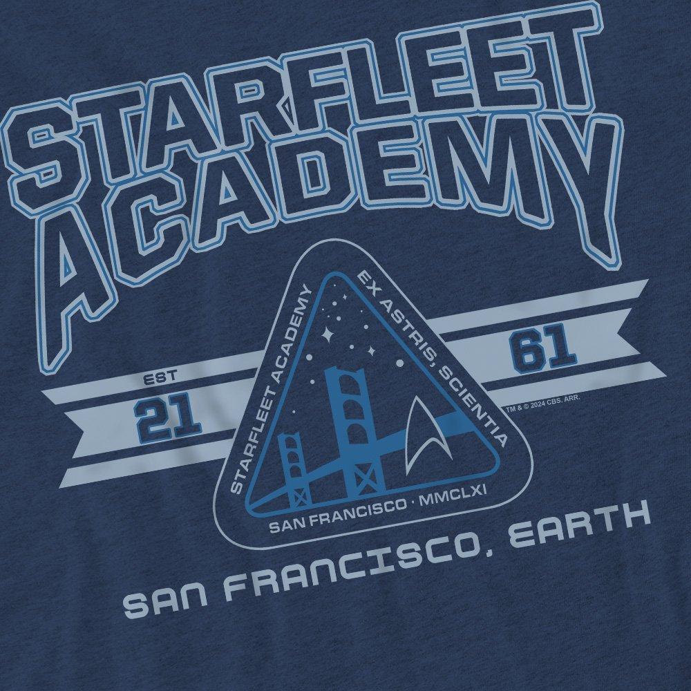 Navy - Star Trek - Star Trek Starfleet Academy Earth T-Shirt Navy - 2