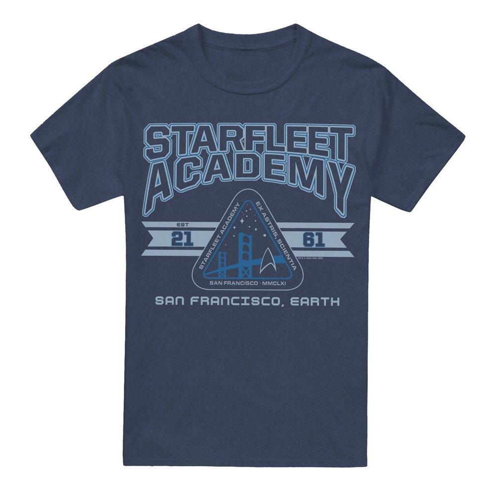 Navy - Star Trek - Star Trek Starfleet Academy Earth T-Shirt Navy - 4