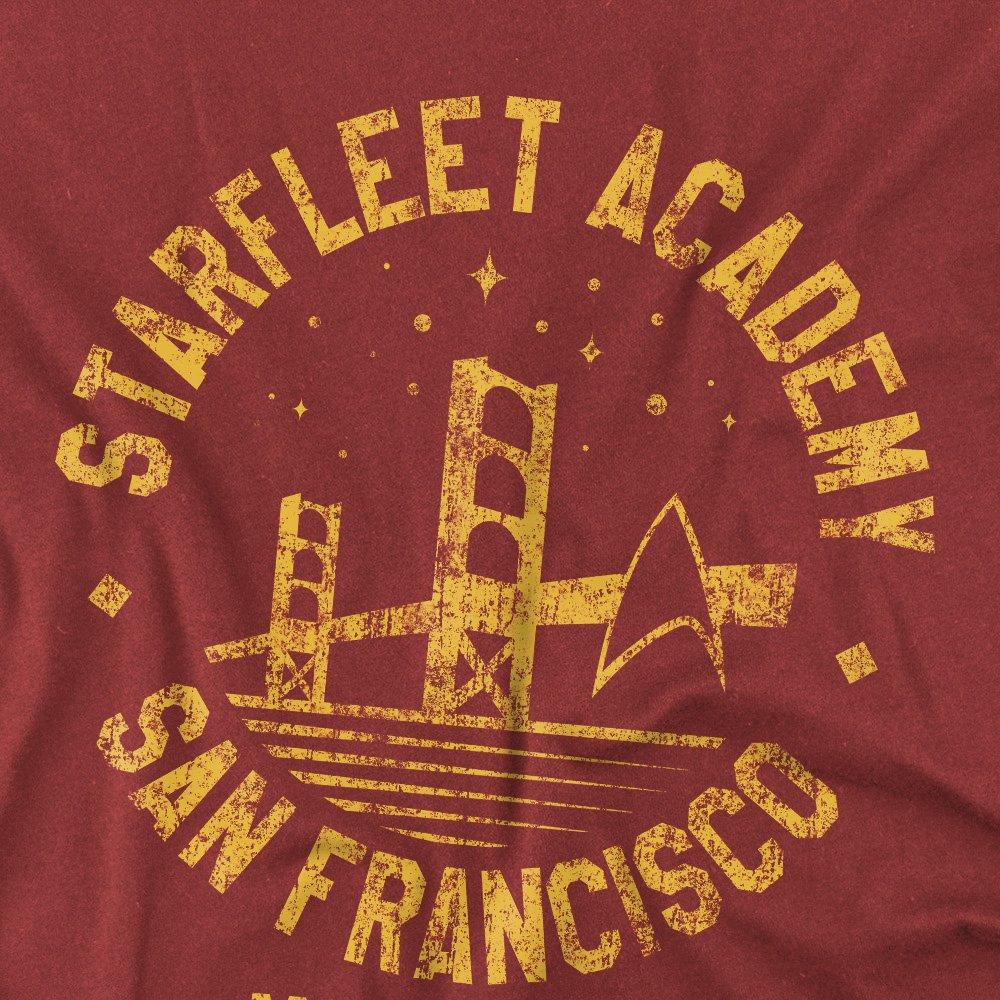Red - Star Trek - Star Trek Collegiate Bridge T-Shirt Cardinal - 2