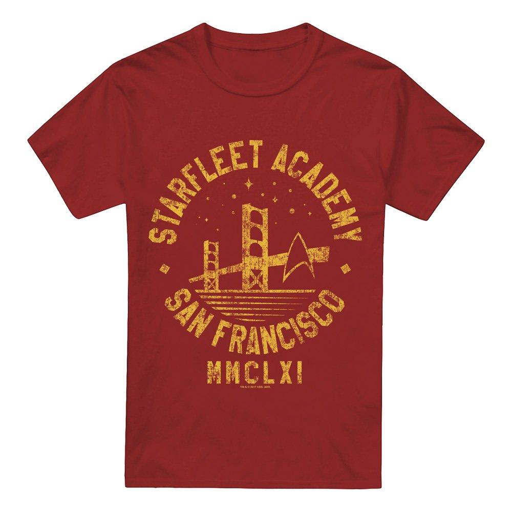 Red - Star Trek - Star Trek Collegiate Bridge T-Shirt Cardinal - 4