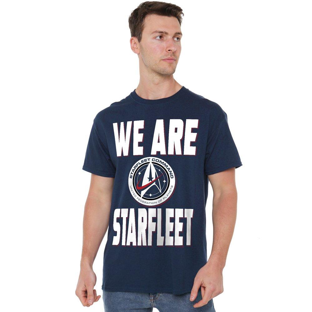 Navy - Star Trek - Star Trek Discovery We Are Starfleet T Shirt Navy - 1