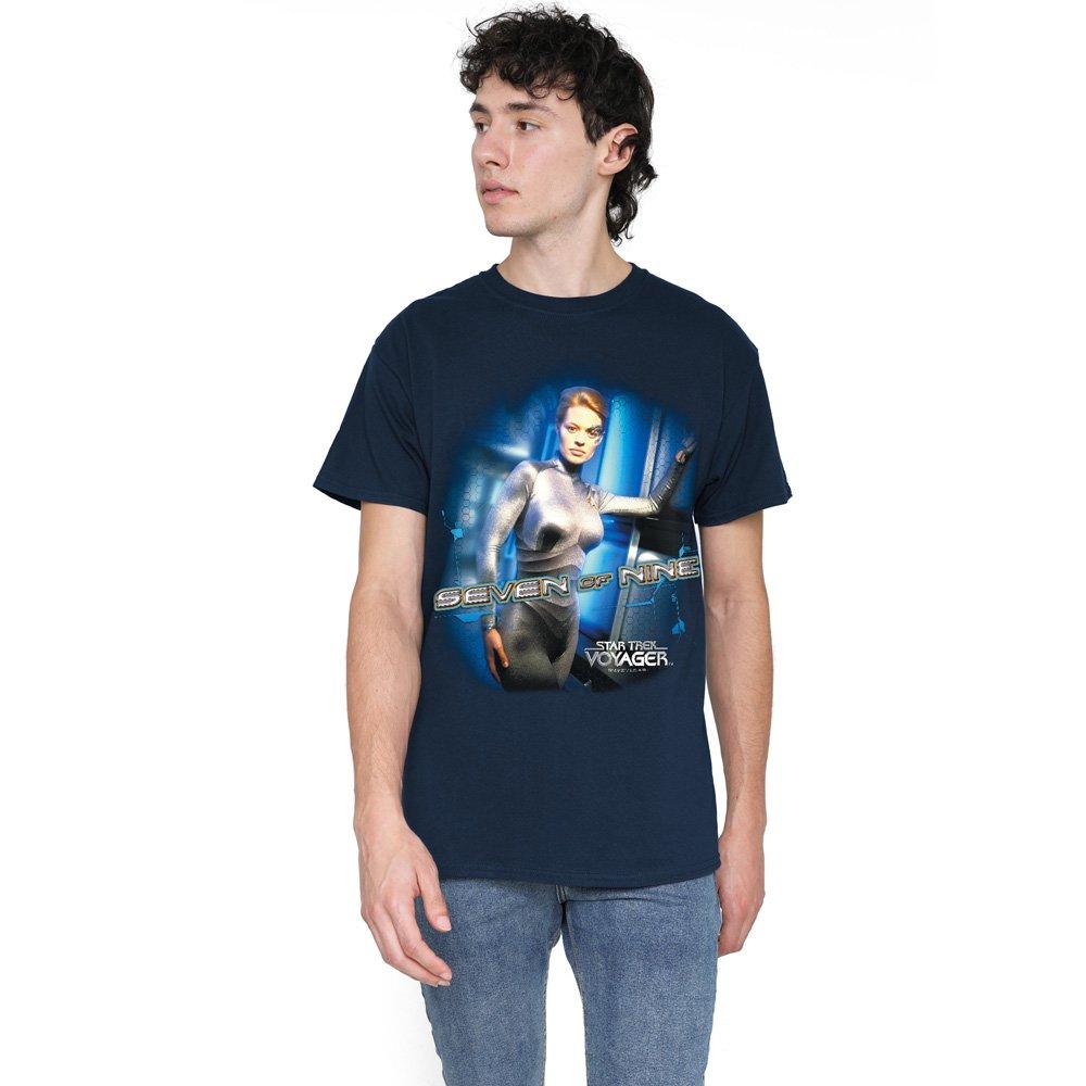 Navy - Star Trek - Star Trek Seven Of Nine T Shirt Navy - 1