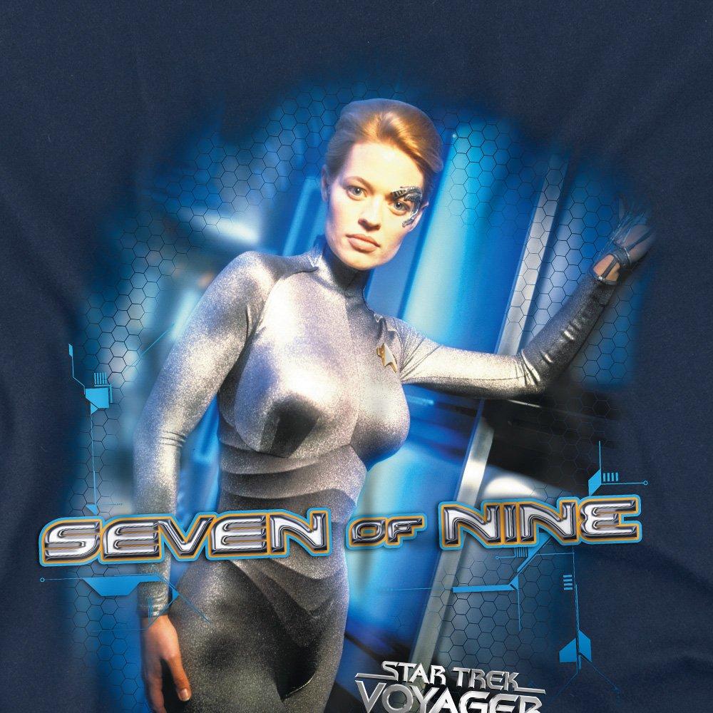 Navy - Star Trek - Star Trek Seven Of Nine T Shirt Navy - 2