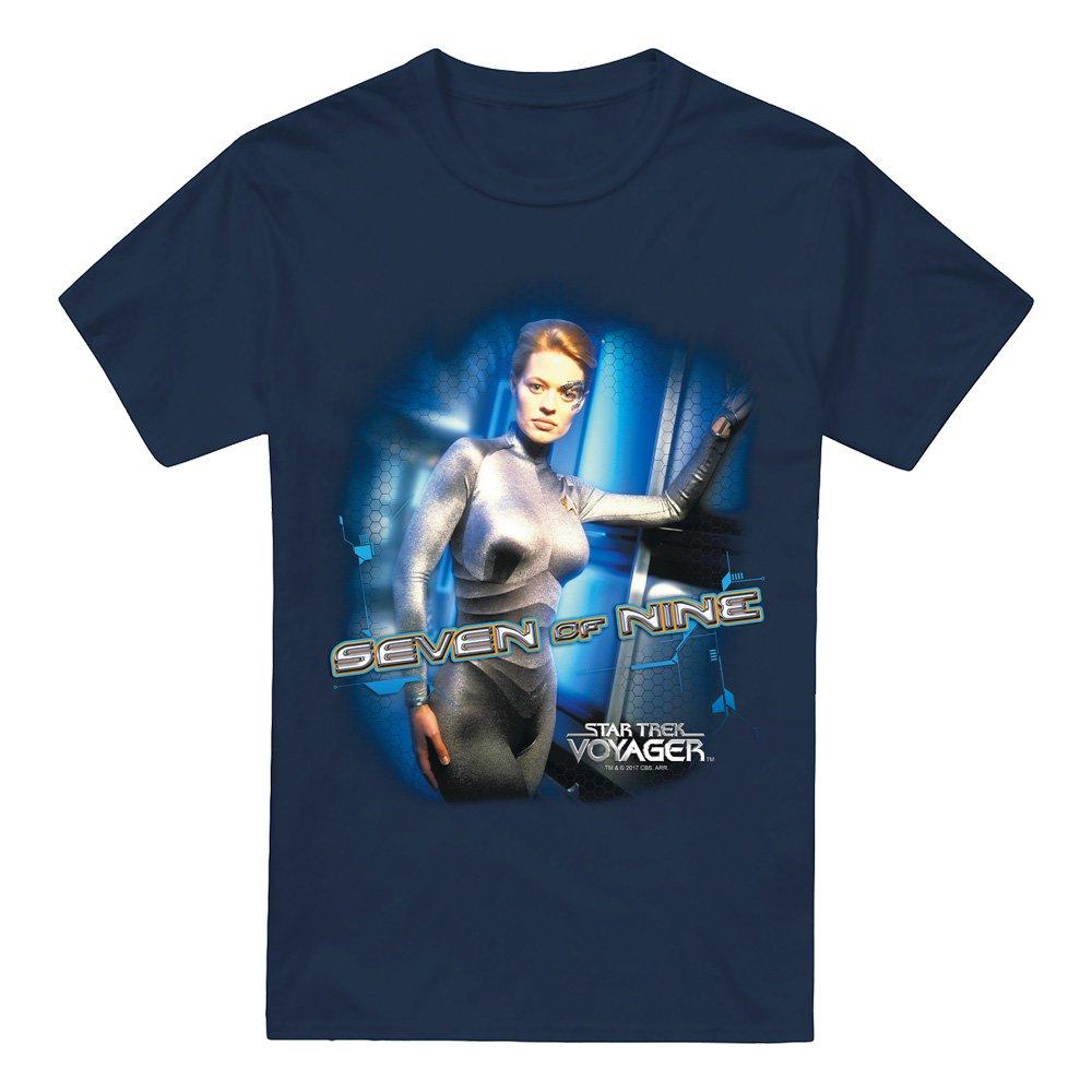 Navy - Star Trek - Star Trek Seven Of Nine T Shirt Navy - 4