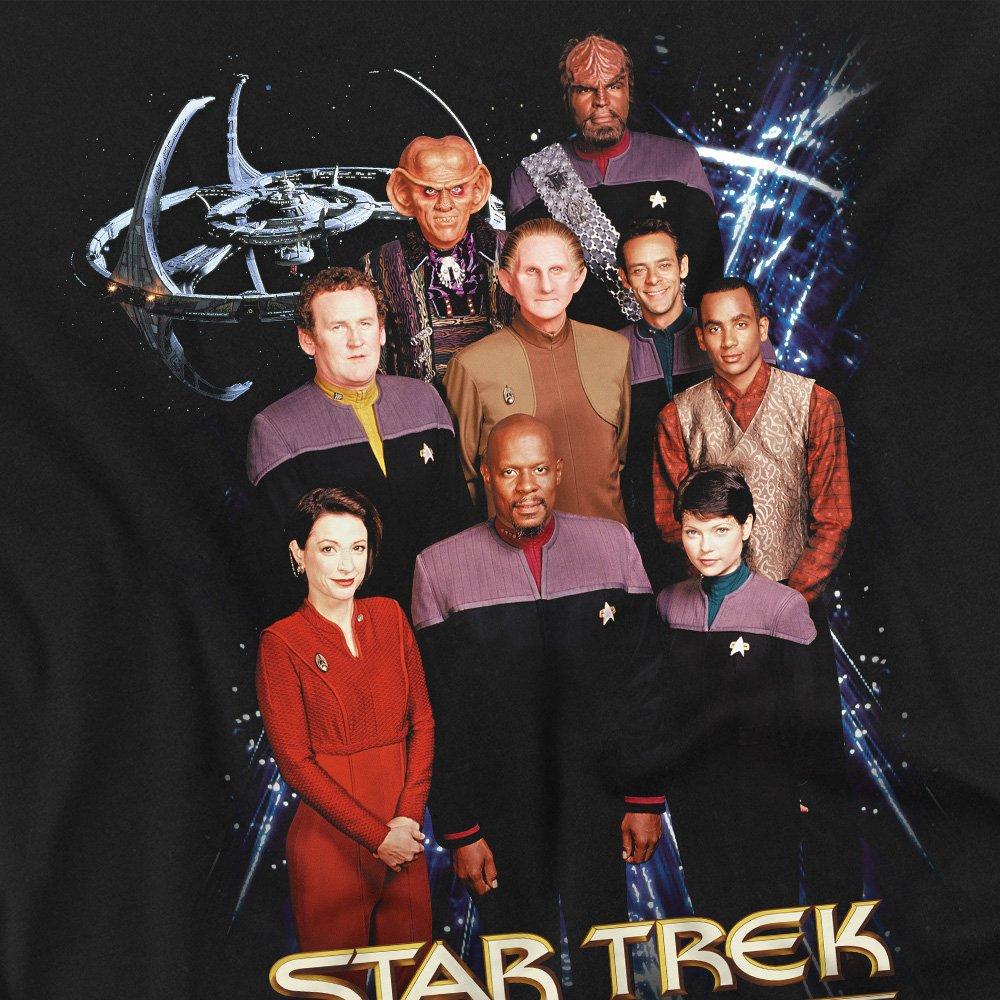 Black - Star Trek - Star Trek Ds9 Crew T Shirt Black - 2