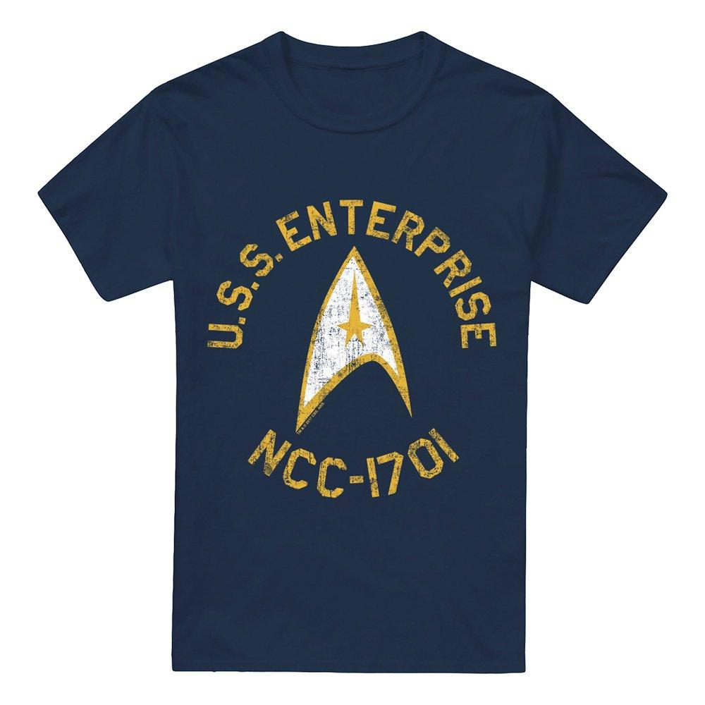 Navy - Star Trek - Star Trek Collegiate T-Shirt Navy - 4