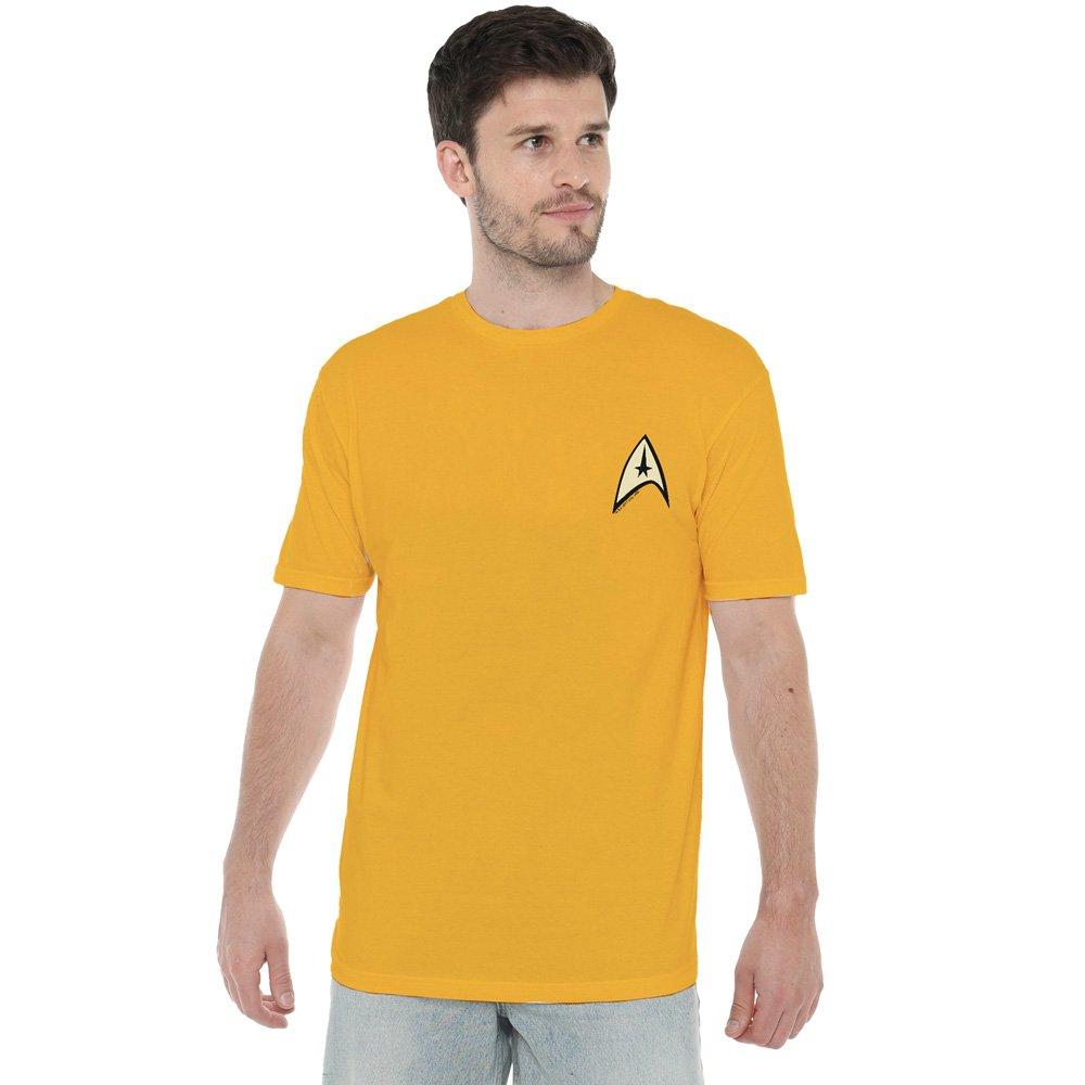 Gold - Star Trek - Star Trek Command Uniform W Foil T Shirt Gold - 1