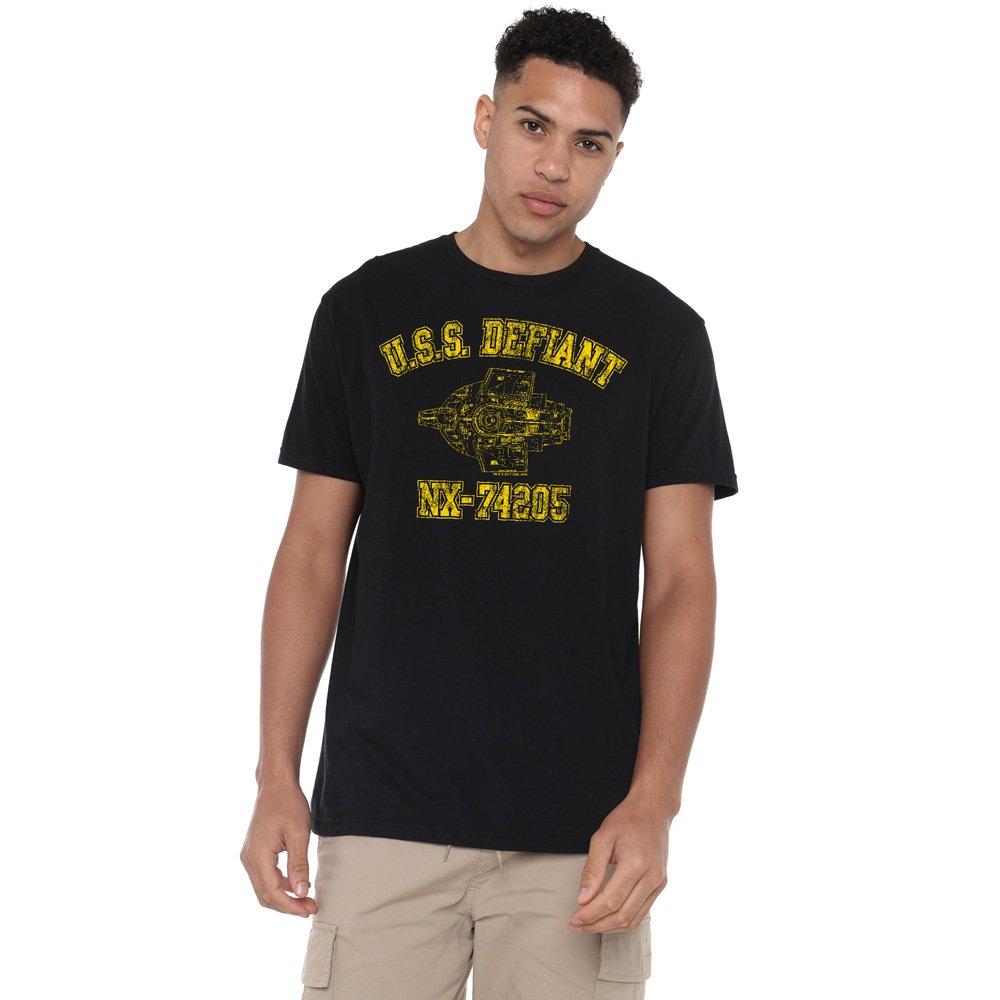 Black - Star Trek - Star Trek Defiant Athletic T-Shirt Black - 1