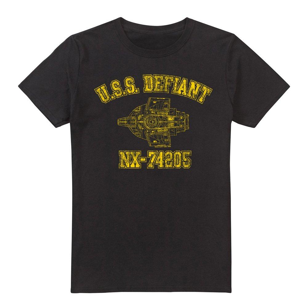 Black - Star Trek - Star Trek Defiant Athletic T-Shirt Black - 4