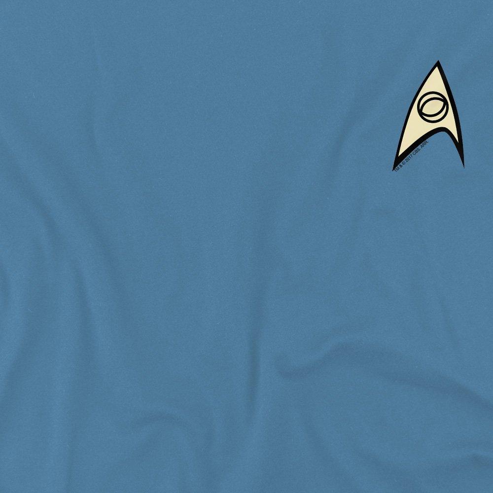 Blue - Star Trek - Star Trek Science Uniform W Foil T Shirt Carolina - 2