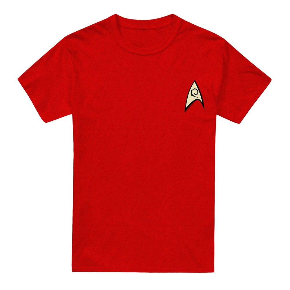 Red - Star Trek - Star Trek Engineering Uniform T-Shirt Red - 4