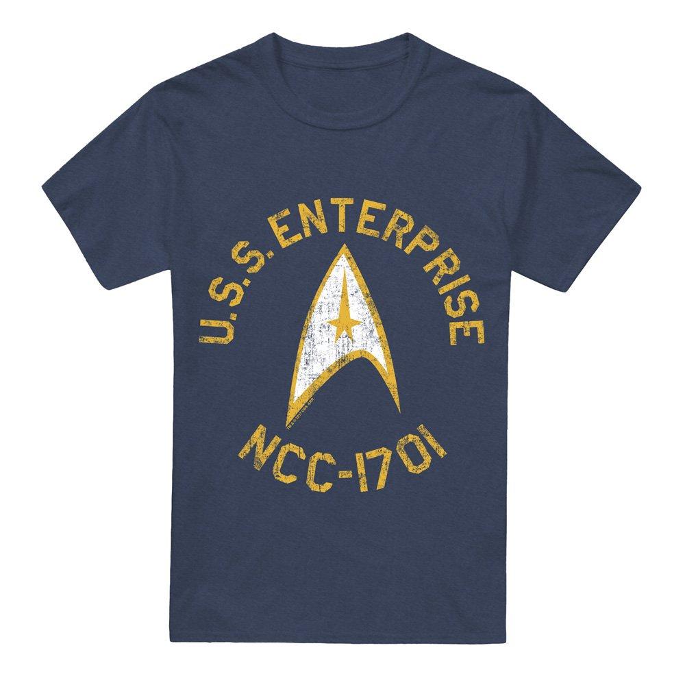 Navy - Star Trek - Star Trek Collegiate T-Shirt Navy - 4