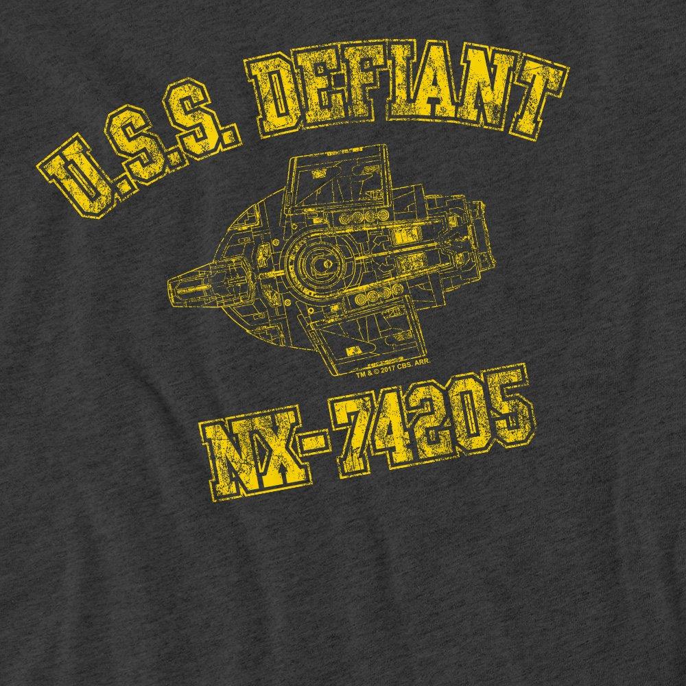 Charcoal - Star Trek - Star Trek Defiant Athletic T-Shirt Charcoal - 2