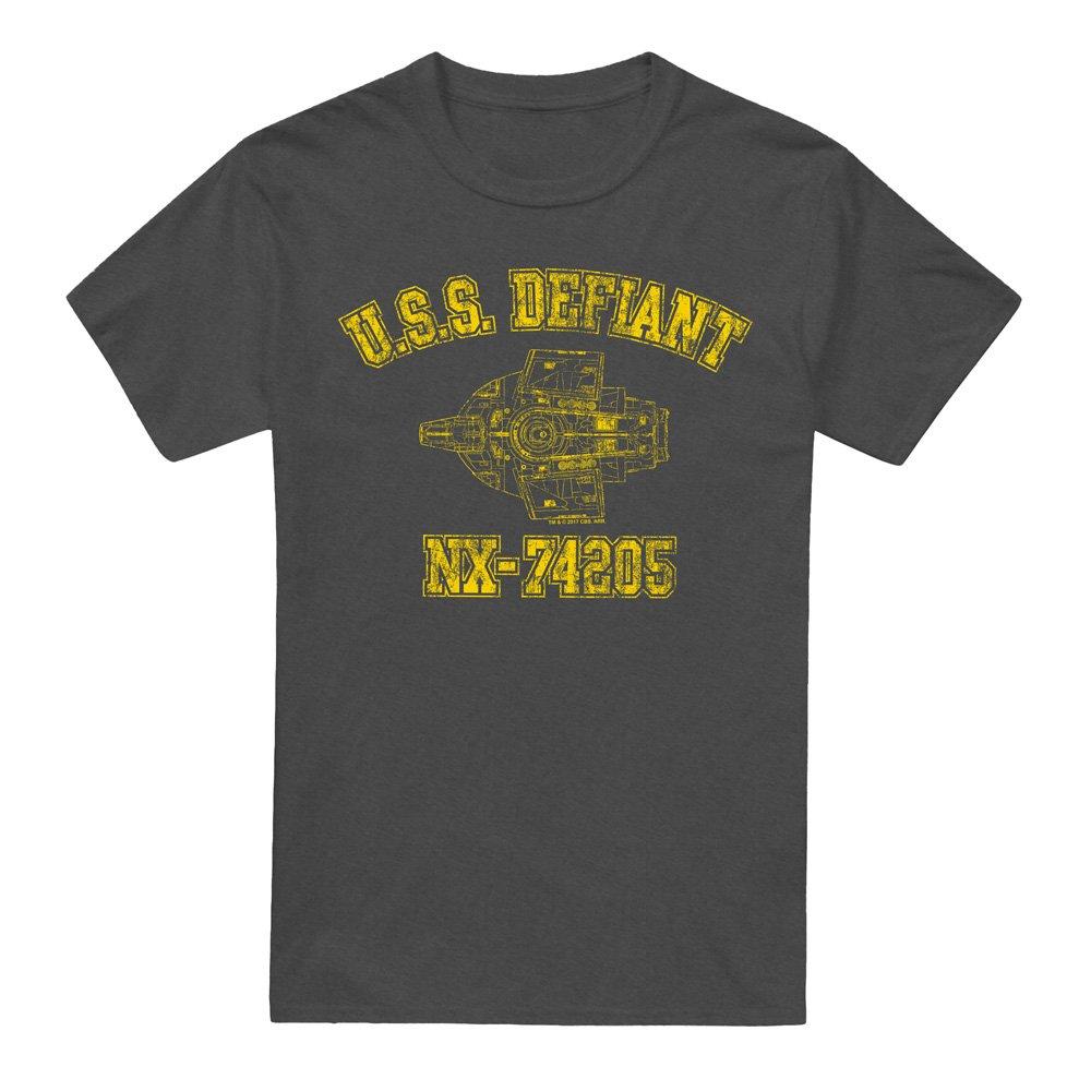Charcoal - Star Trek - Star Trek Defiant Athletic T-Shirt Charcoal - 4