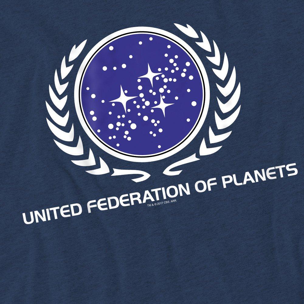 Navy - Star Trek - Star Trek United Federation Logo T-Shirt Navy - 2