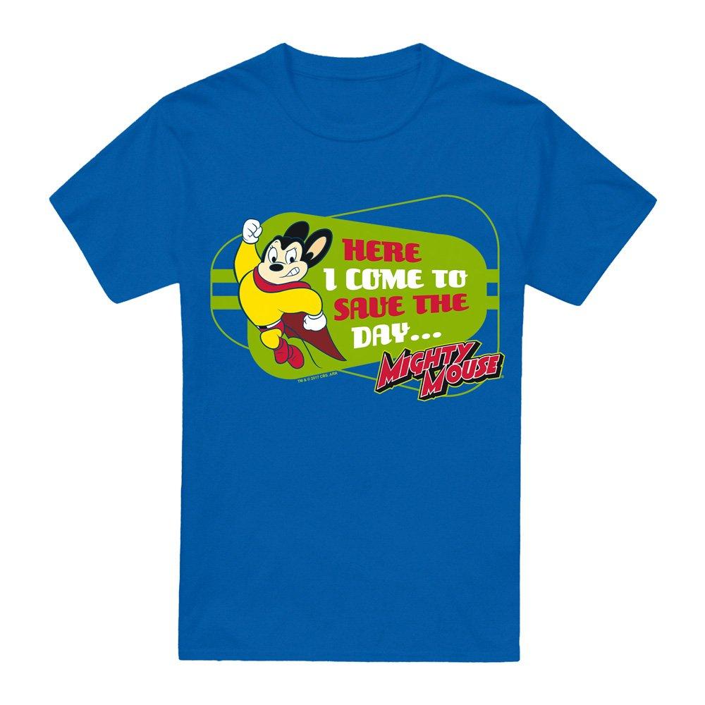 Royal - Other - Mighty Mouse Here I Come Unisex T Shirt Royal Blu - 4
